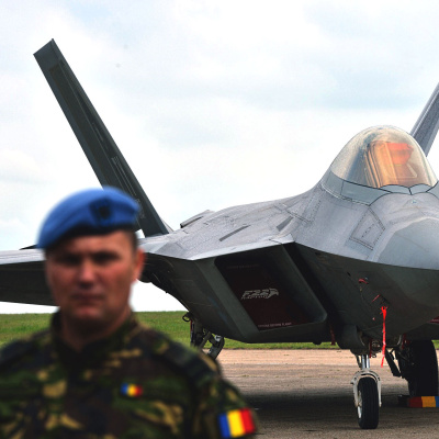 Romanian Nato F22 Raptor