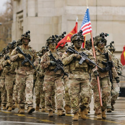 Us Soldiers In Romania